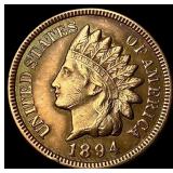 1894 Indian Head Cent CLOSELY UNCIRCULATED