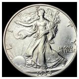 1934-S Silver Walking Liberty Half Dollar UNCIRCUL