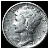 1925-D Silver Mercury Dime NEARLY  UNCIRCULATED