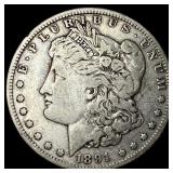 1891-O Silver Morgan Dollar CLOSELY  UNCIRCULATED
