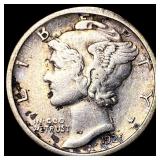 1925-S Silver Mercury Dime CLOSELY  UNCIRCULATED