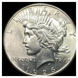 1926 Silver Peace Dollar UNCIRCULATED