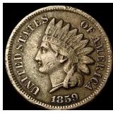 1859 Indian Head Cent NEARLY UNCIRCULATED