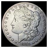 1881-CC Silver Morgan Dollar LIGHTLY CIRCULATED