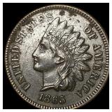 1865 Indian Head Cent CLOSELY UNCIRCULATED