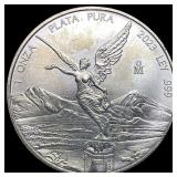 2023 Silver 1 Onza Libertad SUPERB GEM BU
