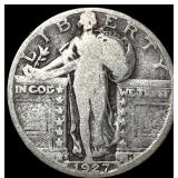 1927-S Standing Liberty Quarter LIGHTLY  CIRCULAT
