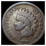 1872 Indian Head Cent NICELY CIRCULATED