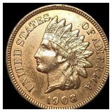 1908 Indian Head Cent CLOSELY UNCIRCULATED