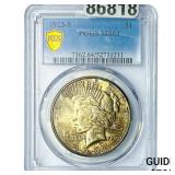 1923-S Silver Peace Dollar PCGS MS64