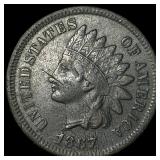 1867 Indian Head Cent NEARLY UNCIRCULATED