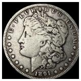 1891-O Silver Morgan Dollar LIGHTLY CIRCULATED