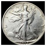 1933-S Silver Walking Liberty Half Dollar CLOSELY