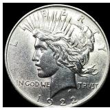 1922 Silver Peace Dollar UNCIRCULATED