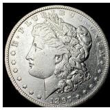 1897-O Silver Morgan Dollar NEARLY UNCIRCULATED