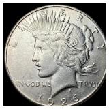 1926-S Silver Peace Dollar NEARLY UNCIRCULATED