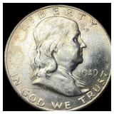 1949 Franklin Half Dollar UNCIRCULATED