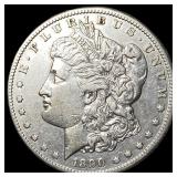 1890-CC Morgan Silver Dollar NEARLY UNCIRCULATED