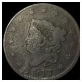 1817 Coronet Head Large Cent NICELY  CIRCULATED
