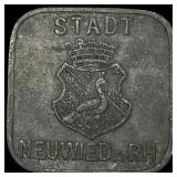 1917 Germany City of Nwuwied 10 Pfennig