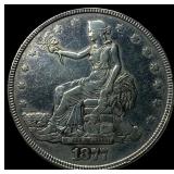 1877-S Silver Trade Dollar NEARLY UNCIRCULATED