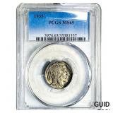 1935 Buffalo Nickel PCGS MS65
