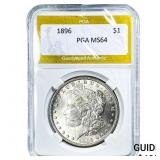 1896 Morgan Silver Dollar PGA MS64