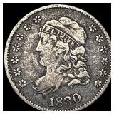 1830 Capped Bust Half Dime LIGHTLY CIRCULATED