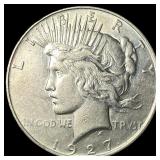 1927 Peace Silver Dollar CLOSELY UNCIRCULATED