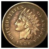 1886 Indian Head Cent NEARLY UNCIRCULATED