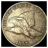 1857 Flying Eagle Cent LIGHTLY CIRCULATED