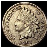 1863 Indian Head Cent CLOSELY UNCIRCULATED