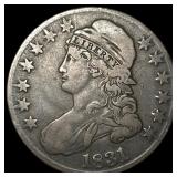 1831 Capped Bust Half Dollar LIGHTLY CIRCULATED