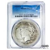 1934-S Silver Peace Dollar PCGS VG10