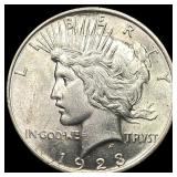 1923 Silver Peace Dollar UNCIRCULATED