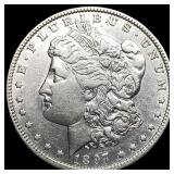 1897-S Silver Morgan Dollar CLOSELY UNCIRCULATED