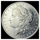 1897-O Silver Morgan Dollar CLOSELY UNCIRCULATED