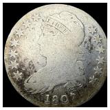 1807 Capped Bust Half Dollar NICELY CIRCULATED