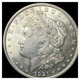 1921 Silver Morgan Dollar CHOICE BU