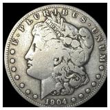 1904-S Silver Morgan Dollar NICELY CIRCULATED