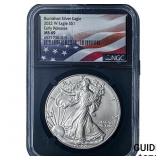 2022-W Silver Eagle NGC MS69 Burnished