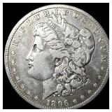 1896-S Silver Morgan Dollar LIGHTLY CIRCULATED