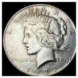 1927 Peace Silver Dollar CLOSELY UNCIRCULATED