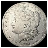1892-CC Morgan Silver Dollar LIGHTLY CIRCULATED