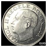 1936 Romania Nickel 100 Lei