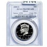 2000-S Kennedy Half Dollar PCGS PR69 Silver DCAM