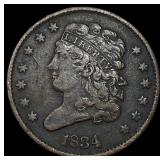 1834 Classic Head Half Cent UNCIRCULATED