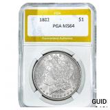 1882 Morgan Silver Dollar PGA MS64