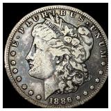 1886 Morgan Silver Dollar LIGHTLY CIRCULATED