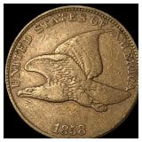 1858 Flying Eagle Cent LIGHTLY CIRCULATED